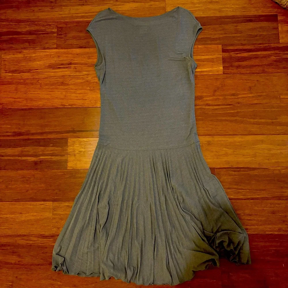 EUC Holt Renfrew vintage 90s plisse midi dress XL - Picture 1 of 9